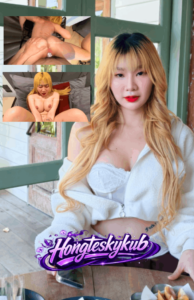 hongteskykub พาสาว Ariay เที่ยวพัทยา เย็ดท่าโหดห้อยหัวลงเก้าอี้ เอาควยงัดหี